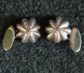 Silver Stud Cufflinks